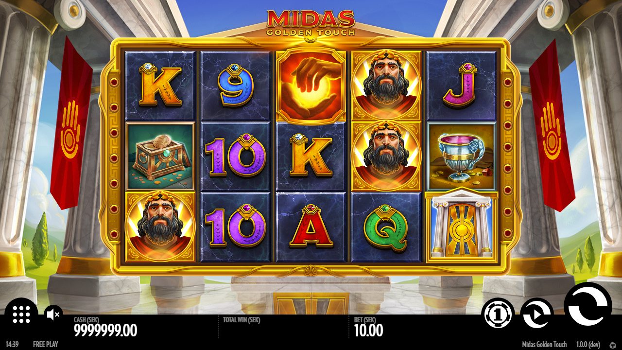 Midas Golden Touch от провайдера Thunderkick