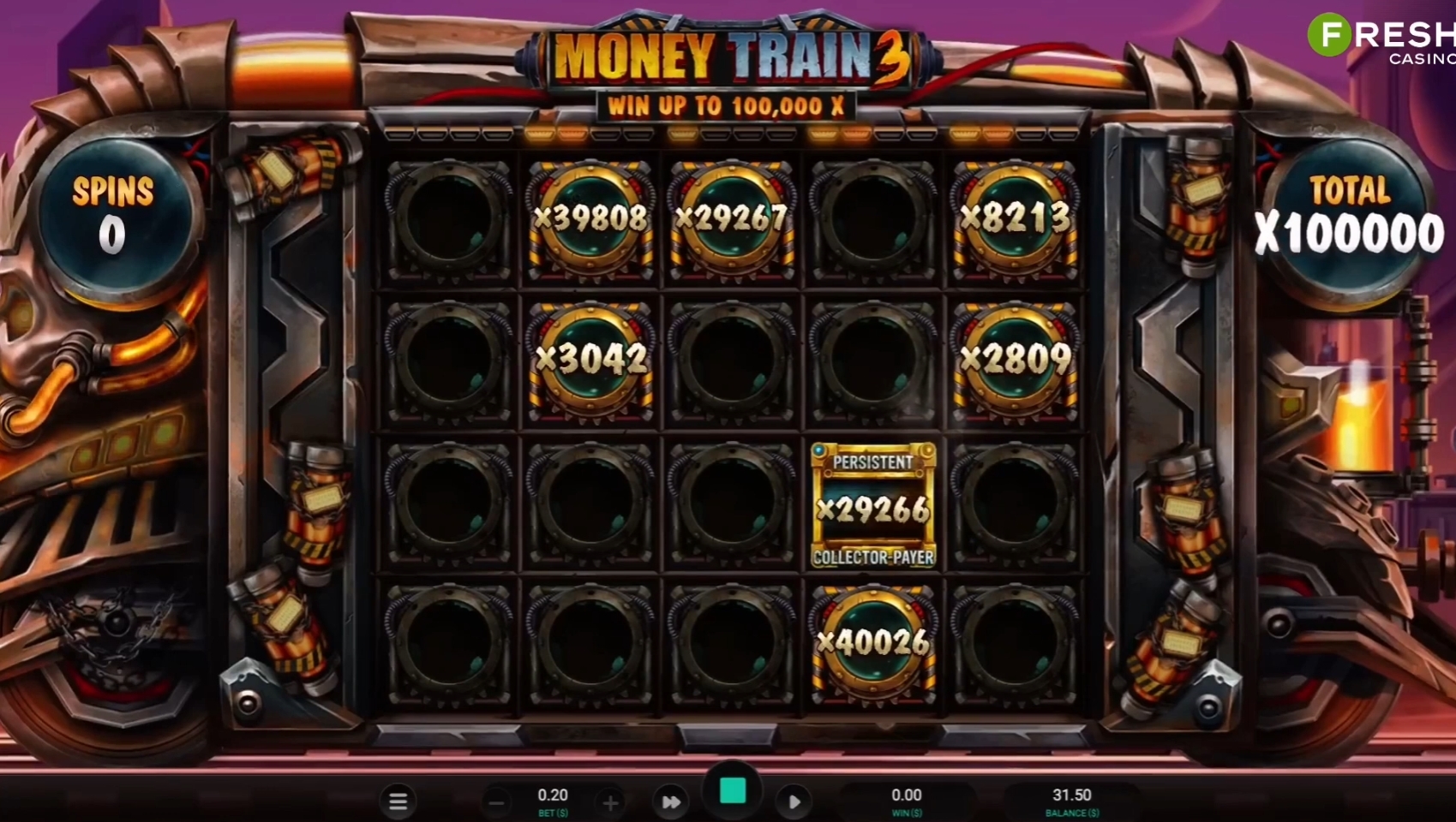 Money Train 3 от провайдера Relax